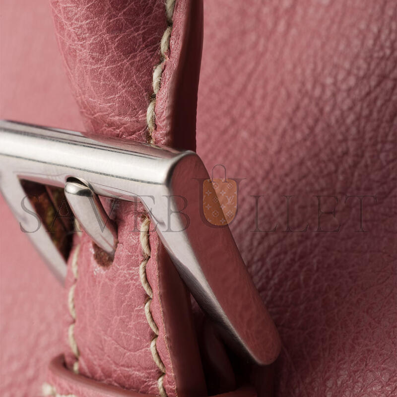 PRADA KARIN MEDIUM ANTIQUED LEATHER TOTE BAG 1BG628 (32*17.5*10.5cm)